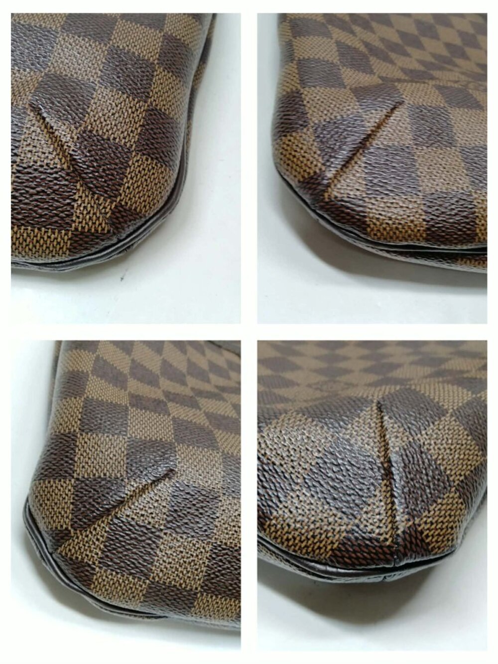 Authentic Louis Vuitton Bloomsbury PM Damier Ebene Crossbody LV Bag - Picture 9 of 16